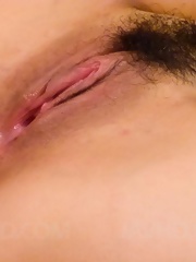 Mami Yuuki Asian with head over head has crack filled with cum